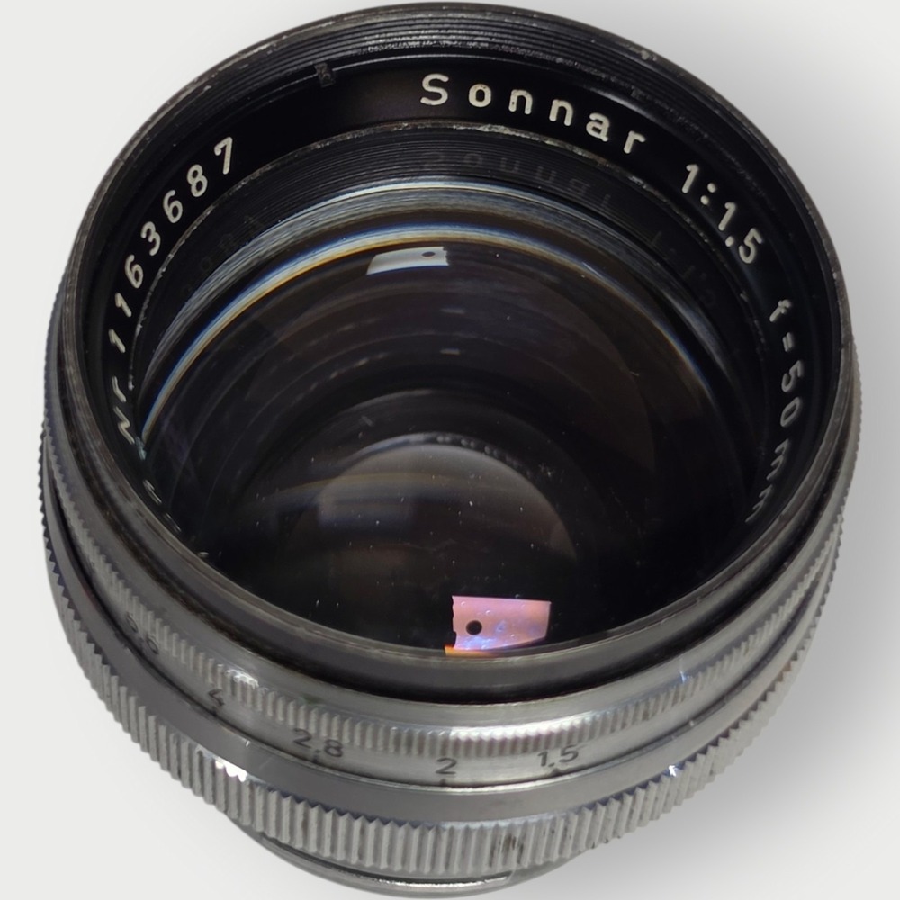 Carl Zeiss Opton 5cm 50mm‎ f1.5 Sonnar Contax Rangefinder Lens for Contax ii iii